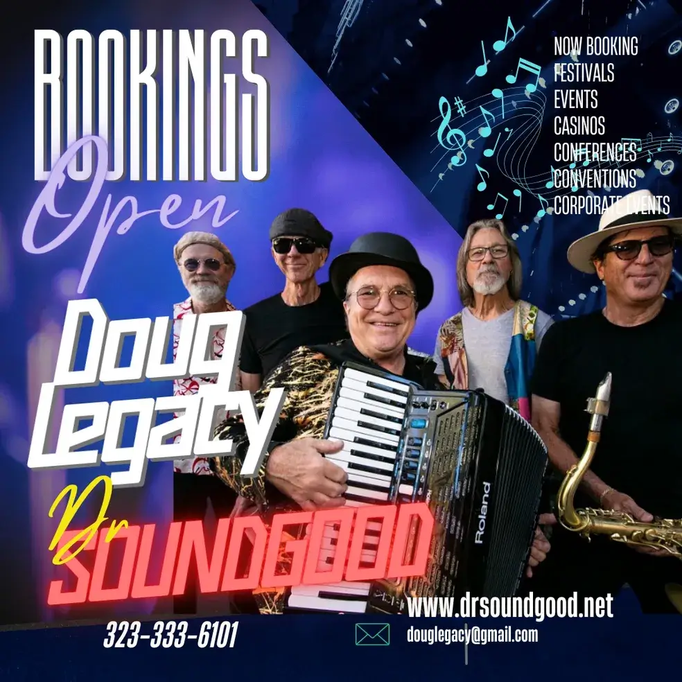 Doug Legacy Dr Soundgood and ZPB Booking